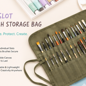 22 Slot Brush Storage Bag